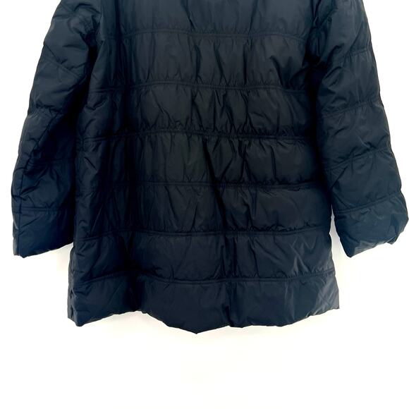 Eileen Fisher Petite women’s 80% down puffer winter jacket - Picture 7 of 10